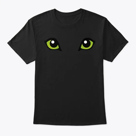 Cat Eyes T-shirt  Unique Design