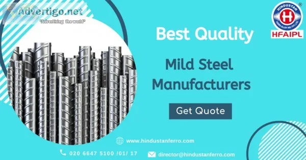 Mild steel bars