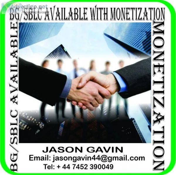 BGSBLC AVAILABLE WITH MONETIZATION