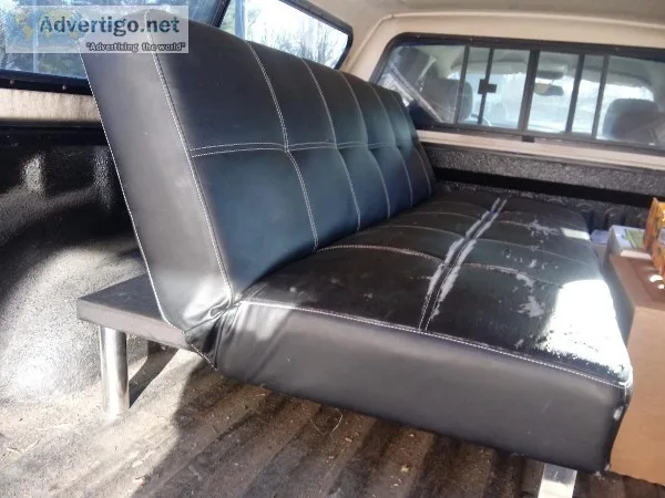 leather futon