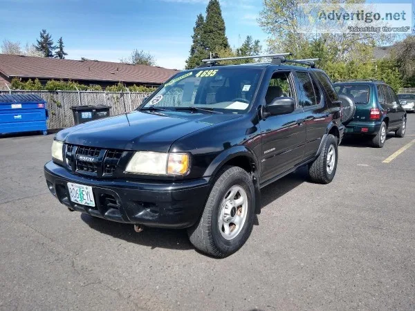 2005 ISUZU RODEO S  4X4  ONLY 110K  3.5L