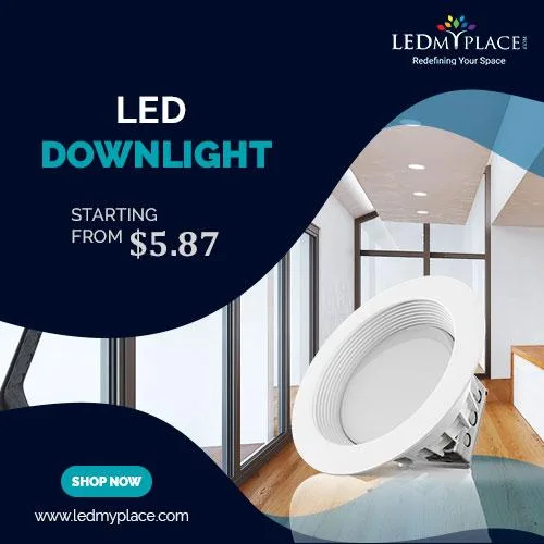 Purchase LED Downlights at Discounted Price