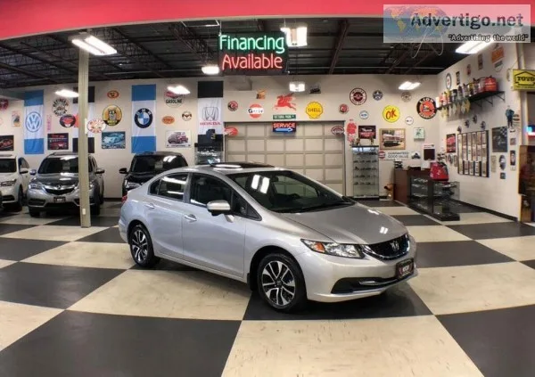 Silver 2015 Honda Civic for Sale in Toronto