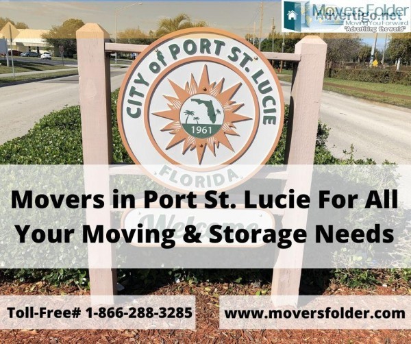 Movers in Port Saint Lucie for all your Moving and Storage Needs