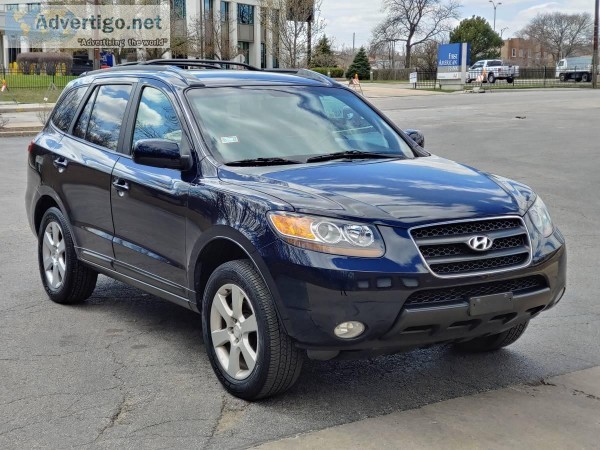 2007 Hyundai Santa Fe SUV FWD Blue Low Mileage