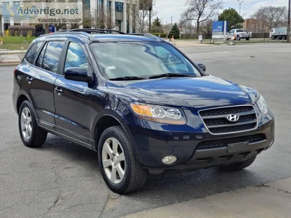 2007 Hyundai Santa Fe SUV FWD Blue Low Mileage