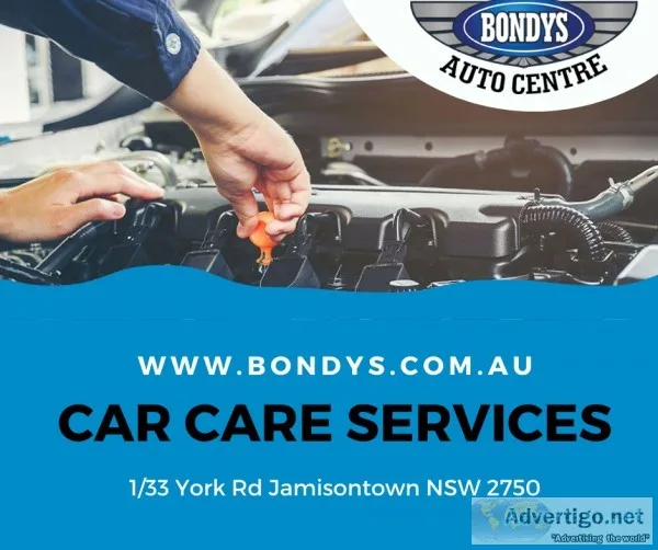 Most Reliable Car Service in Penrith - Bondy s Auto Centre