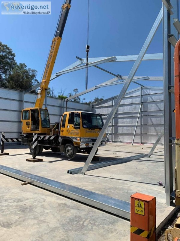 Looking for a Crane for Spa Installation