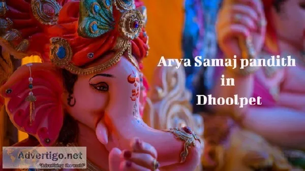 Arya Samaj Pandith in Dhoolpet