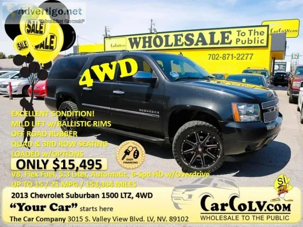 2013 Chevrolet Suburban 1500 LTZ Sport Utility 4D