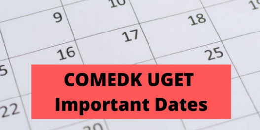 Important Dates for UGET