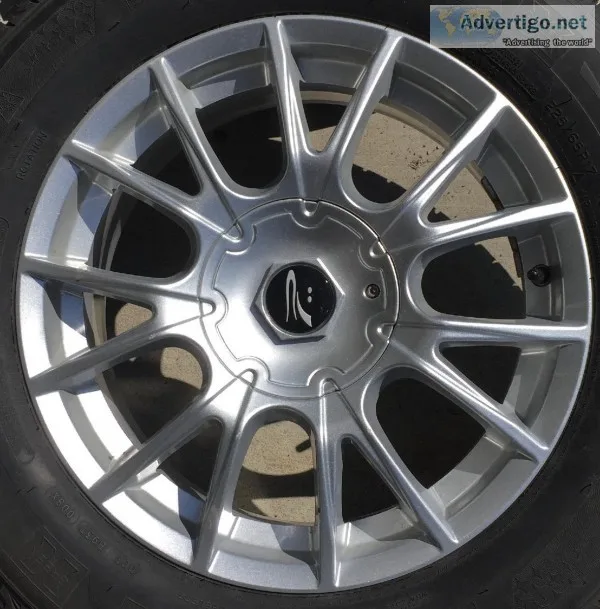 Winter Tires mounted on rims