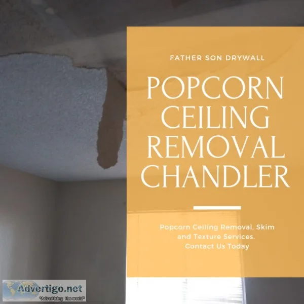 Remove Popcorn Ceilings Chandler AZ