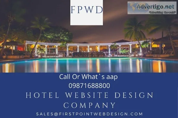 Hotel Website Designing Company Fpwd