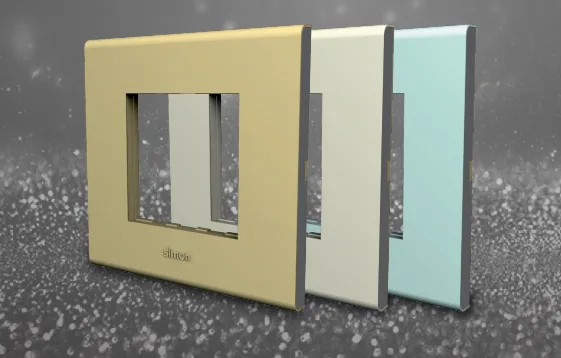 Simon Metallic Style Plates ( Gold  Mint Green  Cava )
