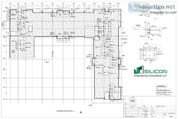 Structural steel fabrication drawings Services Indiana - Silicon