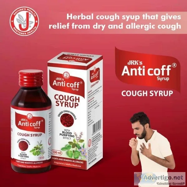 Herbal Cough Syrup - JRK s Anticoff Syrup