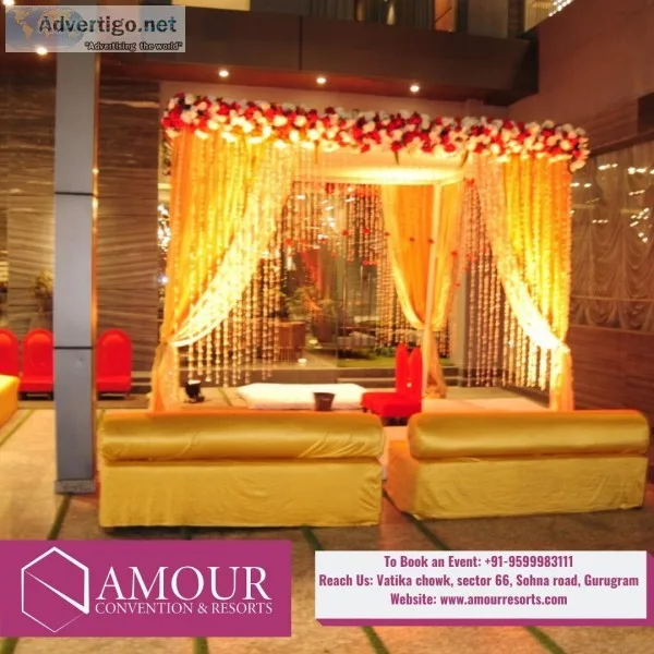 Best Wedding and Conference venue in Gurgaon- Amour