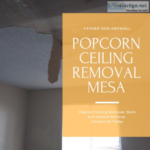 Remove Popcorn Ceilings Mesa AZ