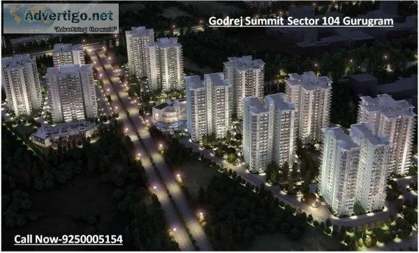 Godrej Summit -Designed with 234 BHK Apartments in Gurugram