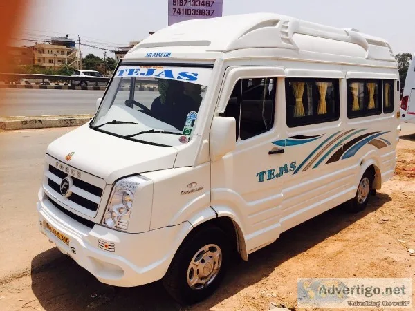 Tempo Traveller Hire - Tempo Traveller Rent in Bangalore