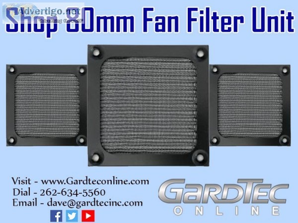 Shop 80mm Fan Filter Unit At Gardteconline