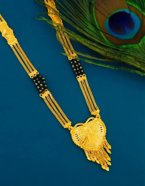 Get Latest Long Mangalsutra Design in Gold at Best Price from An