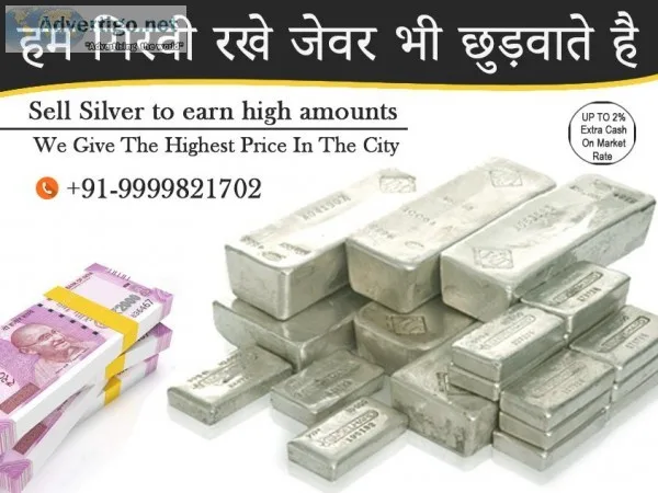 Sell your silver in Pitampura
