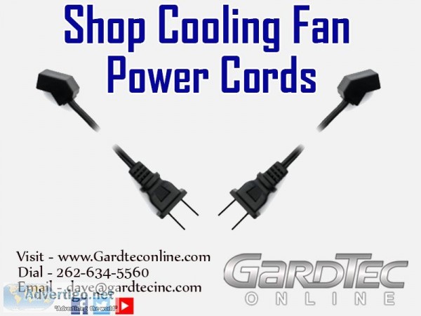 Shop Cooling Fan Power Cords At Gardteconline