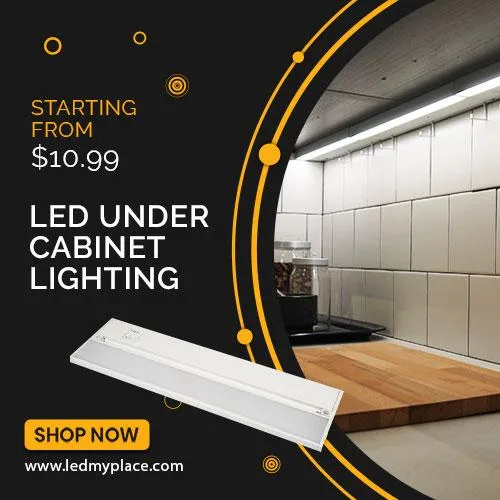 Buy Now LED Under Cabinet Lights at Cheap Price