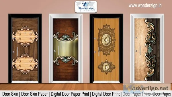 Door Skin and Door Skin Paper - Wonder Sign