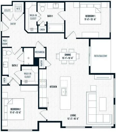 2br - 1250ft2 - Reservable Resident Storage Spaces Solid Wood Ca