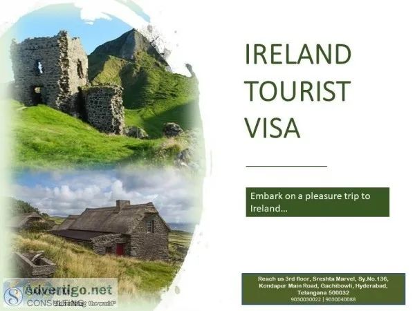 Ireland Tourist Visa Services Available at Discounted Rates