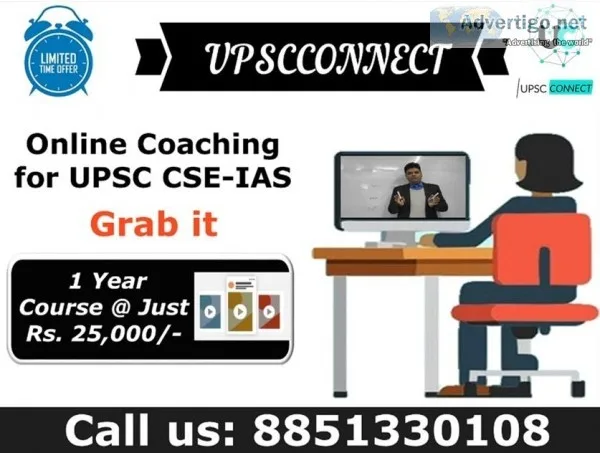 Live Classes for UPSC  Best Online Coaching for IAS UPSCCONNECT 