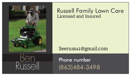 Russell family Lawn Care
