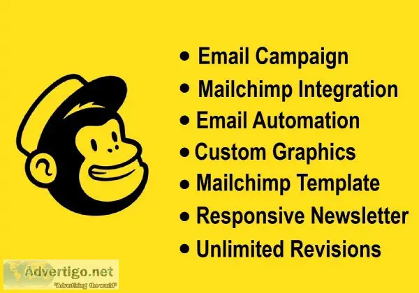 I will do mailchimp marketing automationlanding pageemail campai