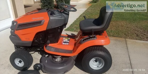 18.5 HP Husqvarna full auto Lawn Tractor