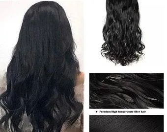 Hair extensions black to blonde