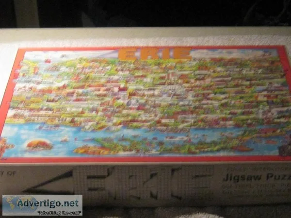 City of Erie Pa - Jig Saw Puzzle - 504 pieces