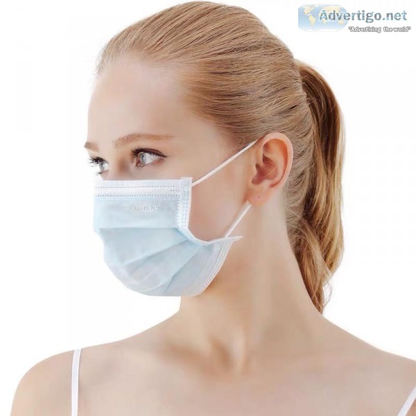 50X Disposable Protective Face Masks available right now for ONL