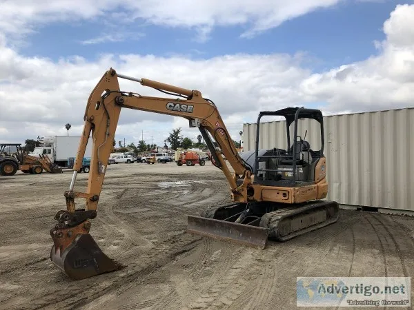 2014 CASE CX55B MINI HYDRAULIC EXCAVATOR 120107202