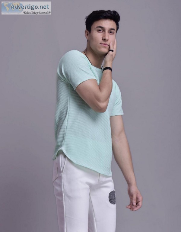 Plain T Shirts For Men  - Qarot Men