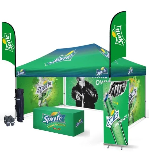 Pop Up Canopy Tents With Full-Color Graphics - Starline Displays