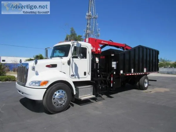 2021 Peterbilt 337 Grapple Truck Stock 740353