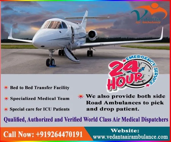 Air Ambulance in Mumbai to Transfer Patient by Experienced Docto