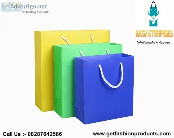 Paper bag manufacturers and suppliers in Ghaziabad