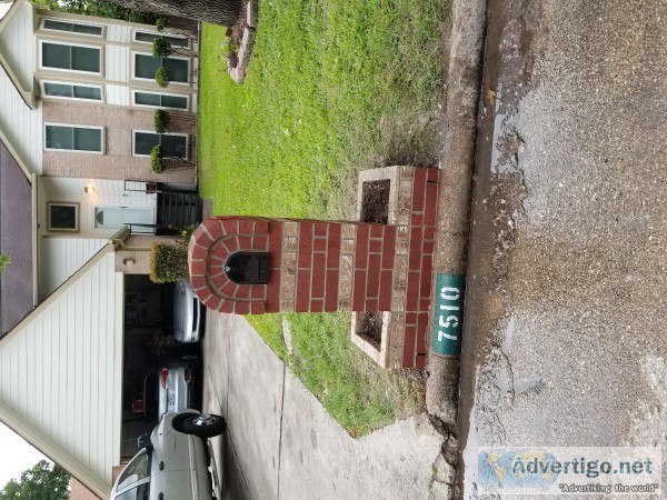 Brick mailbox repair