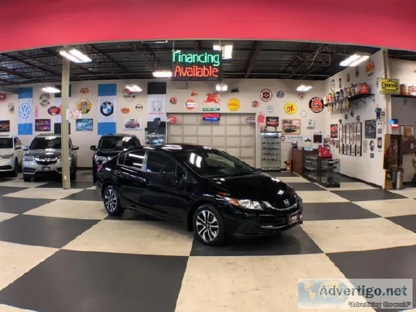 Black 2015 Honda Civic