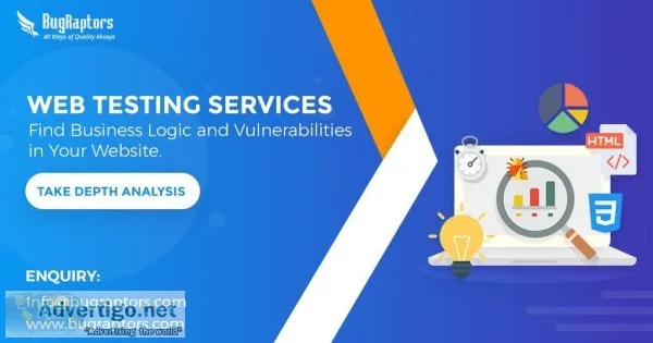 Web Testing Services For Flawless Website