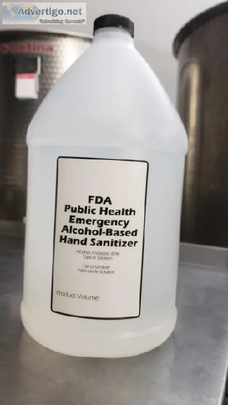 HAND SANITIZER FOR SALE
